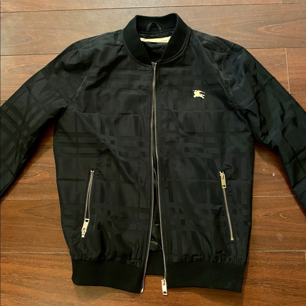 Burberry lightweight bomber jacket.